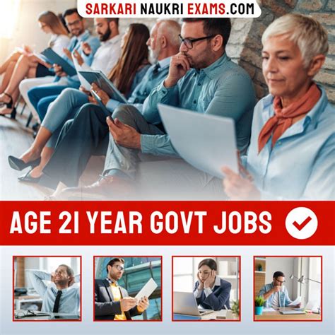 Age 21 Year Govt Jobs | Sarkari Naukri Age Limit 21, 22, 23, 24
