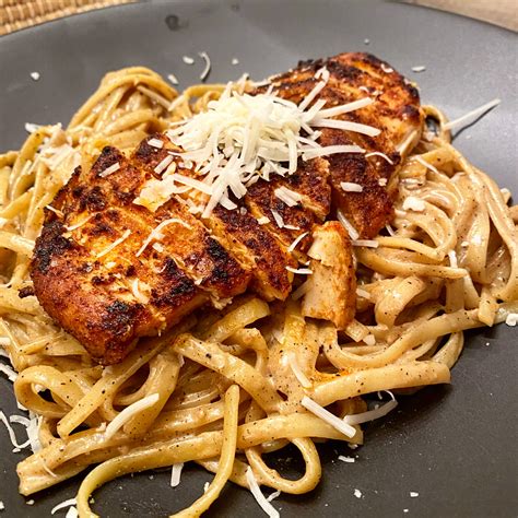 Cajun Chicken Alfredo Pasta - KirksCookingAndCocktails