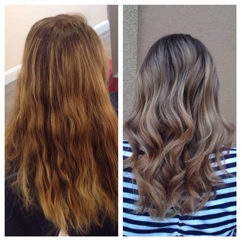 From grown out highlights to a beautiful balyaged sombre! By Melanie ...
