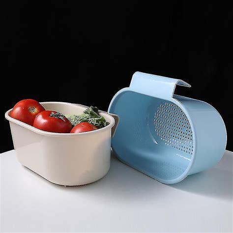 Sink Drain Strainer Basket Kitchen Food Waste Leftovers Catcher ...