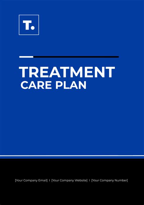 Free Treatment Plan Templates, Editable and Printable