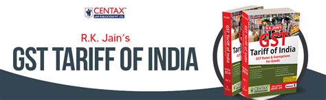 Buy R.K. Jain's GST Tariff of India with GST Rates/Exemptions of Goods ...