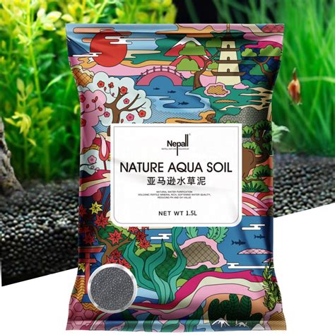 Buy VAYINATO Petzlifeworld 0.5L Nepall Aqua Soil | Planted Aquarium ...