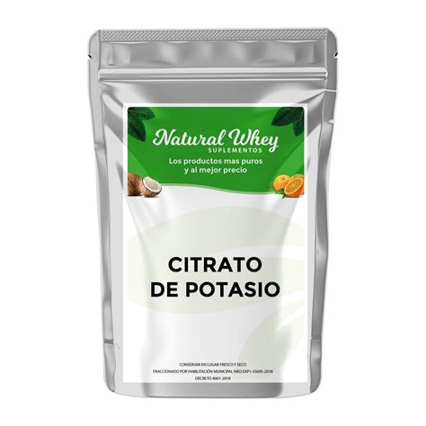 CITRATO DE POTASIO – Natural Whey Suplementos