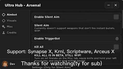 Arsenal GUI Script Pastebin 2021 的图像结果