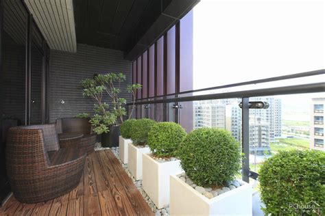 现代都市独具魅力的阳台景观-上海装潢网