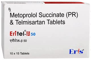 Eritel Beta 50 Tablet 15: Uses, Side Effects, Price & Substitutes
