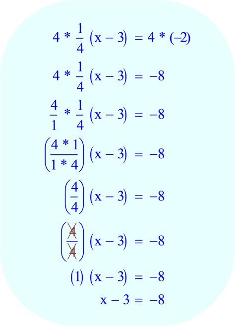Image result for Solving Equations Using Fractions