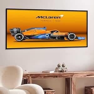walllane Big Mclaren Formula 1 Car Framed Posters Gift Items for Boys ...