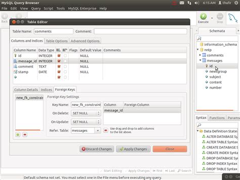 Image result for Draw and Explain MySQL Query Browser