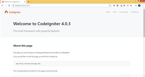 Localhost CodeIgniter 的图像结果