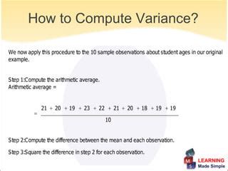 How to Compute the Variance and Standard Deviation 的图像结果