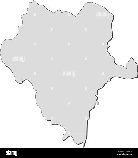 Map of Durango, a province of Mexico Stock Vector Image & Art - Alamy