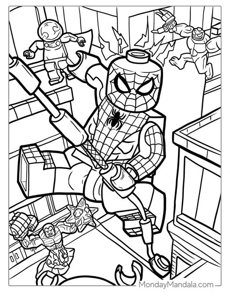 40 spider man coloring pages free pdf printables – Artofit