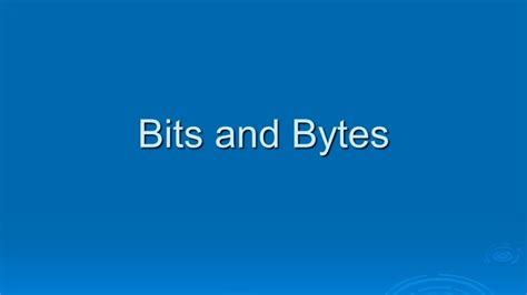 Difference Between Bit and Byte 的图像结果