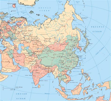 Asia Map Countries 的图像结果