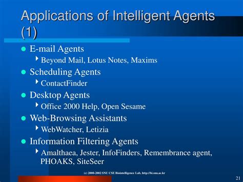 Image result for Intelligent Agents Applications