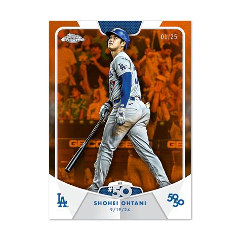 2024 Topps 50/50: Shohei Ohtani - Single Pack