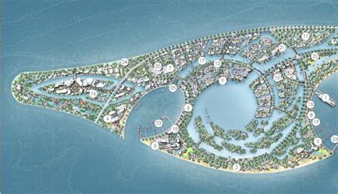 海南省海口市如意岛项目概念规划——EDSA 高格-优80设计空间