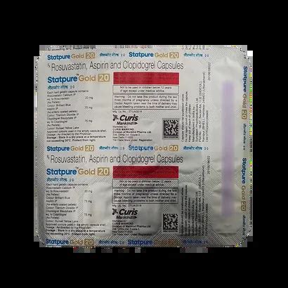 STATPURE GOLD 20 CAPSULE 15'S, Price, Composition & Generic ...