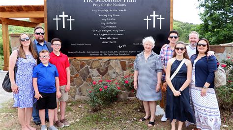New Missions Trail dedicated at Falls Creek Baptist Camp near Davis