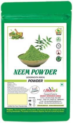 Bhpi Bharat Neem Leaves Powder For Skin Care | Hair Care | Blood ...