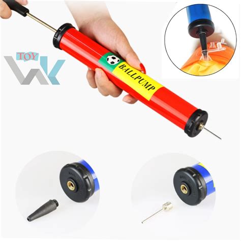 Mini Soccer Ball Pump PVC Plastic Hand Pump For Balls Inflator For ...