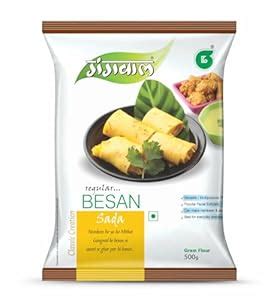 Gangwal Besan 500gm | 100% Pure Gram Flour | Chana Dal Besan | Chickpea ...