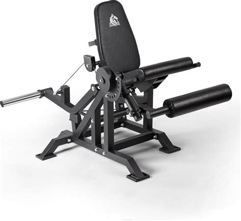 LIONSCOOL Leg Extension and Lying Leg Curl Machine...