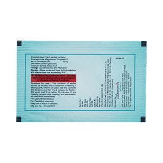 Esole 10 Mg Granules 1 Gm - Uses, Side Effects, Dosage, Price | Truemeds