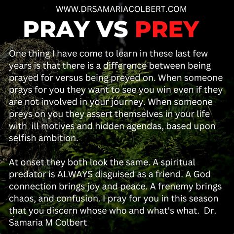 Prey Or Pray