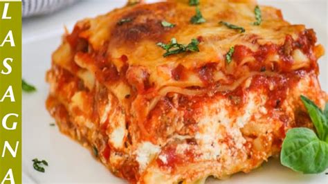 Best Lasagna Recipe   Chicken & Cheese Lasagna Recipe in  