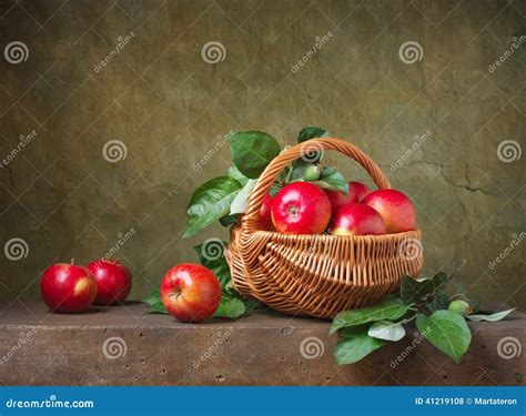 Still life with apples stock photo. Image of life, plant - 41219108
