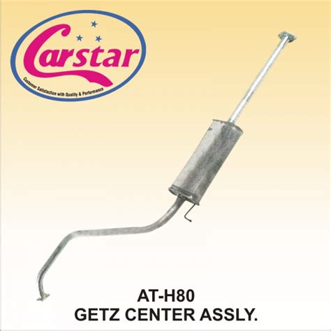 Carstar Silencer Assembly Getz Centre for Hyundai Getz | Parts Big Boss