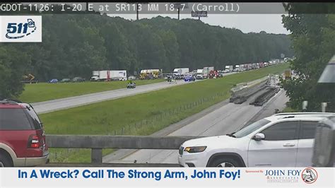 Crash on I20 in Carroll County | All lanes shut down | 11alive.com