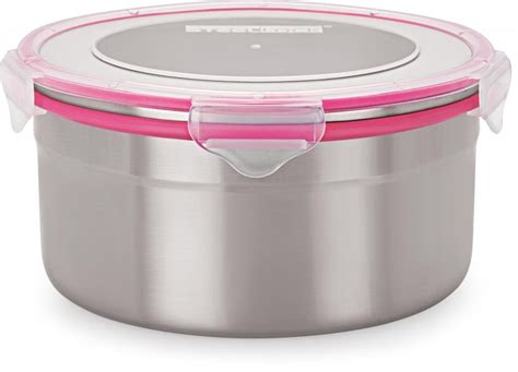 Buy STEELLOCK Stainless Steel Sl-1502 Airtight Storage/Food Lock Steel ...