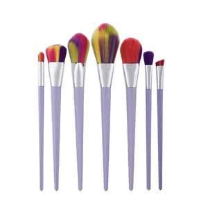 7pcs Pro Cosmetic Makeup Brush Foundation Eyeshadow Lip Powder Blush ...