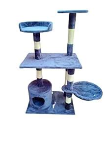 The DDS Store Large Pets Cat House Scratcher Condo Kitten Playground ...