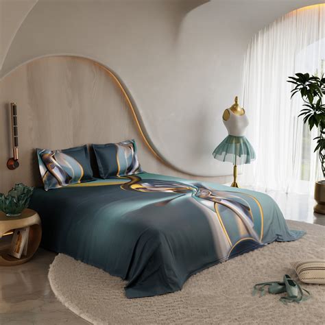 Amber Rhythm 100% Cotton Bedsheet Set – Stoa Paris