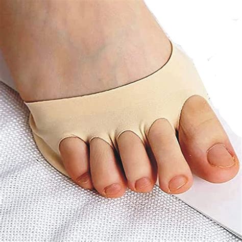 Buy Ramkuwar Women's Toe Cover with Padding Toe Topper Liner Socks (1 ...