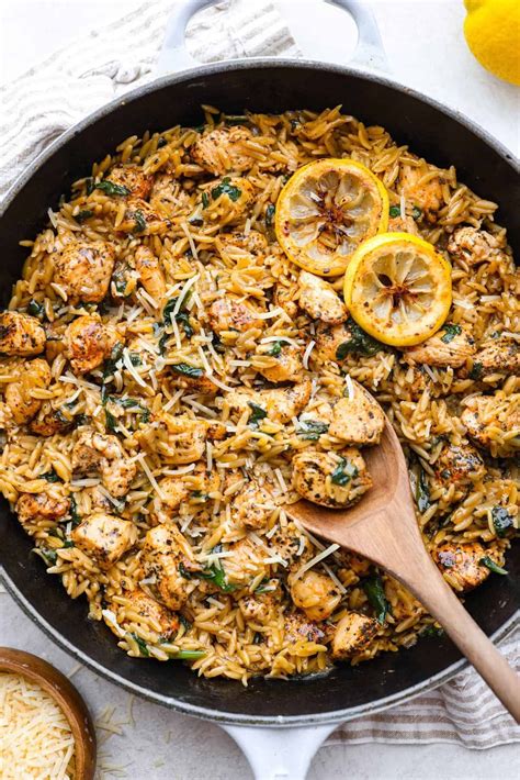 Best 11 One-Pan Lemon Chicken Orzo – The Recipe Critic – Artofit
