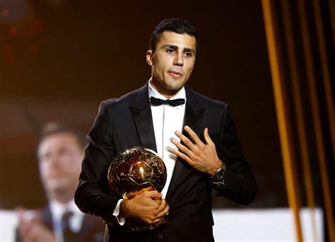 Spain's Rodri wins Ballon d'Or for best player in the world | Reuters
