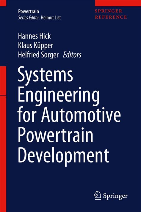 Buy Systems Engineering for Automotive Powertrain Development Book ...
