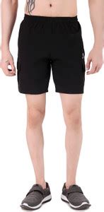 Hawksun Solid Men Black Cargo Shorts - Buy Hawksun Solid Men Black ...