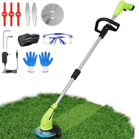 Buy Cordless Lawn Trimmer Weed Wacker - GardenJoy 12V Grass Trimmer ...