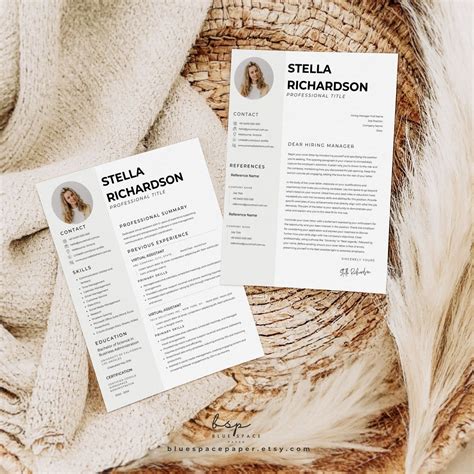 Image result for Virtual Assistant CV Template