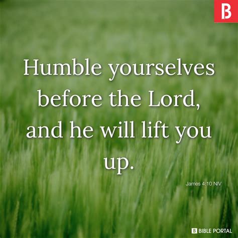 Bible Quotes About Humble