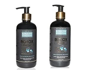 Buy KERATIN ESSENTIAL BOTOX SHAMPOO & CONDITIONER Combo with protien ...