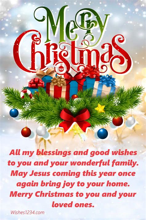 Sample Christmas Messages For Friends And Family