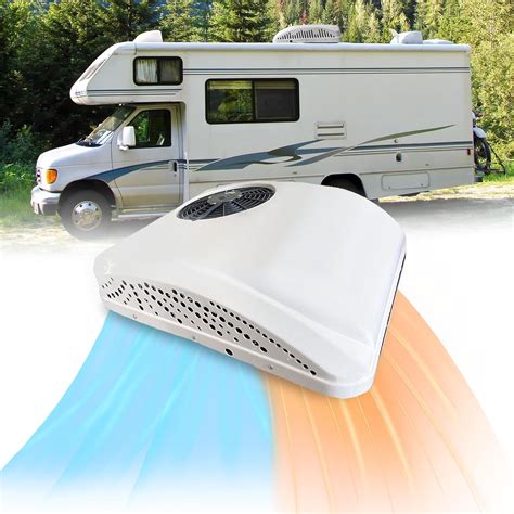 Treeligo RV Rooftop Air Conditioner wHeat 12 Volt, Campervan India | Ubuy
